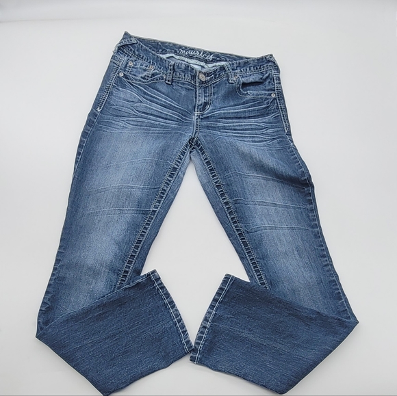 Maurices Denim - MAURICES STONE WASHED DEMIM WOMEN'S JEANS SZ 5/6 SHORT. (1548)